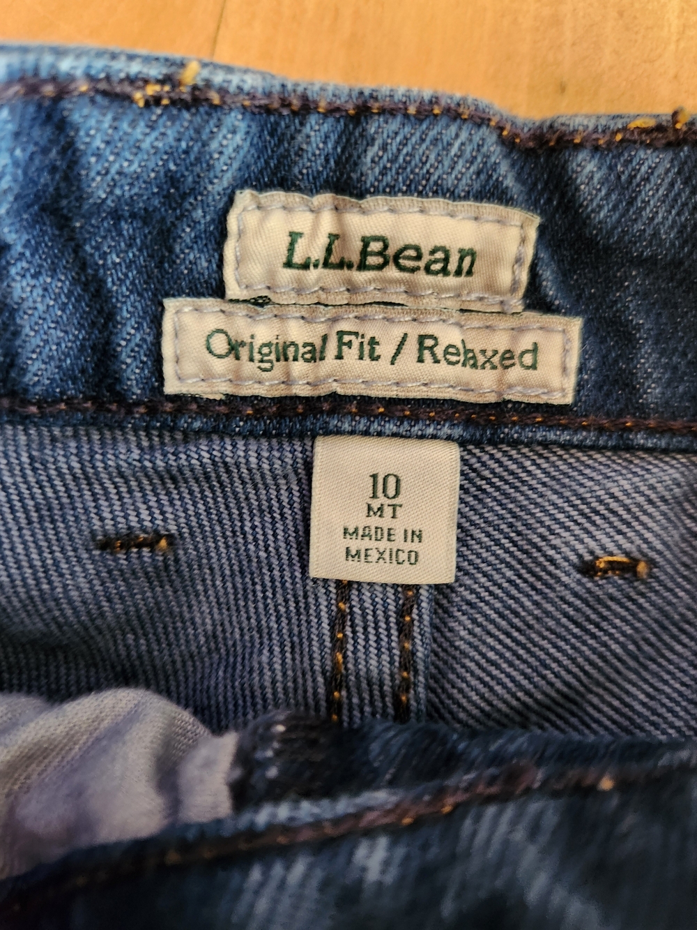 L.L. Bean Women's Boot Cut Jeans — Medium Blue Denim